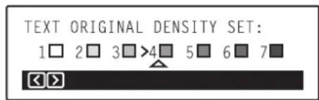 Océ OP30C - ⑥Text original density - 2