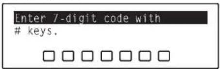 Océ OP30C - Making copies when copy management is turned ON - 1