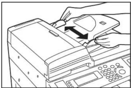 Océ OP30C - ●Setting originals in the SRDF - 1