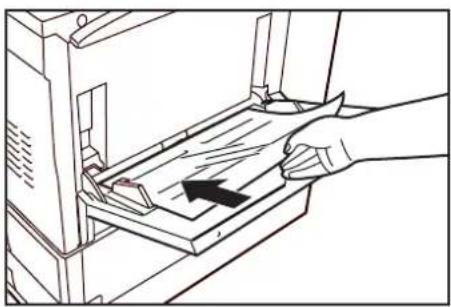 Océ OP30C - Leaving the backing sheet blank - 2