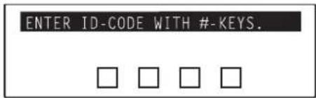 Océ OP30C - Press the Enter key. - 2