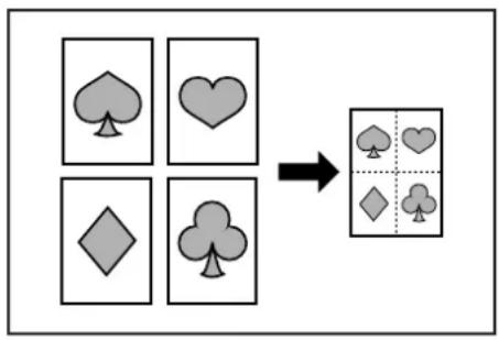 Océ OP30C - Making one copy from either two or four originals [Layout modes] - 1