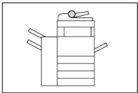 Océ OP30C - ⑦Misfeed in the optional SRDF - 1