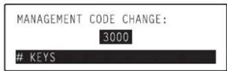 Océ OP30C - keys - 1
