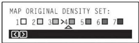Océ OP30C - ⑨Map original density - 2