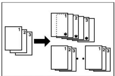 Océ OP30C - Leaving the backing sheet blank - 1
