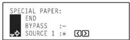 Océ OP30C - ④ Special paper location - 4