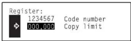 Océ OP30C - ●Registering new department codes - 7