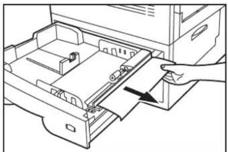Océ OP30C - ● Misfeed in a drawer - 3
