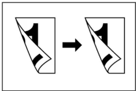 Océ OP30C - Making duplex (2-sided) copies from a 2-sided original - 1