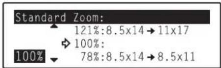 Océ OP30C - Metric specifications - 1
