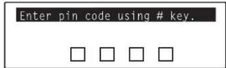 Océ OP30C - Press the Enter key. - 1