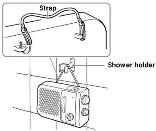 SONY ICF-S70 - Hanging the Radio - 1