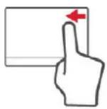 ACER Aspire M5-581 - Touchpad-Fingerbewegungen - 1
