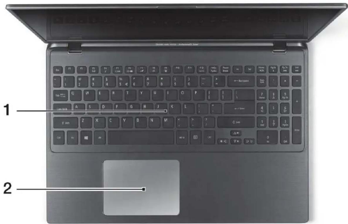 ACER Aspire M5-581 - Tastatur Übersicht - 1