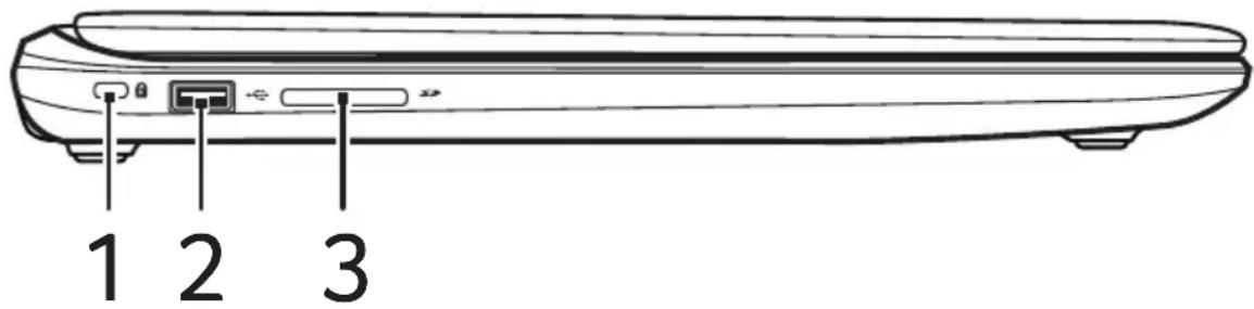 ACER Aspire ES1-512 - Symbol Element Beschreibung - 3