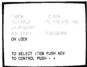 TOSHIBA CE20F10 - To lock out channels - 2