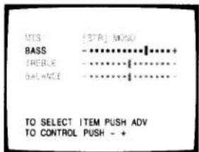 TOSHIBA CE20F10 - To adjust the sound quality - 2