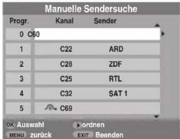 TOSHIBA AV501 - Manuelle Sendere instellung - 3