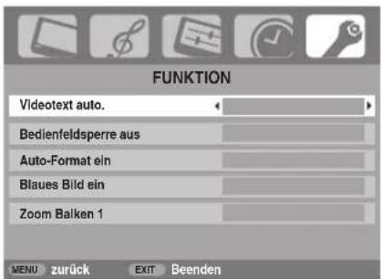TOSHIBA AV501 - Auswahl des Anzeigemodus - 1