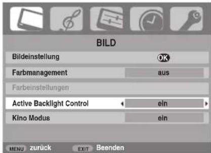 TOSHIBA AV501 - Farbeinstellungen - 3