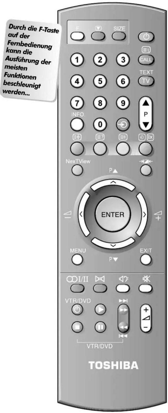 TOSHIBA 61PH18P - Allgemeine Einstellungen und Toneinstellung - 1