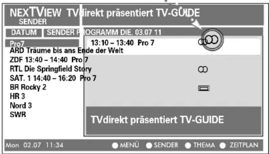 TOSHIBA 61PH18P - Programmanzeigen und –symbole - 2
