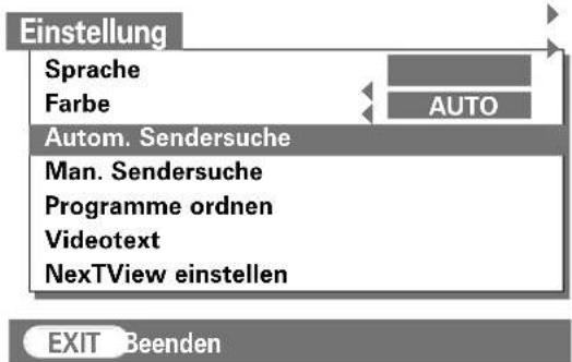 TOSHIBA 61PH18P - Auswahl von Sprache und System\*, Automatische Sendersuche - 4