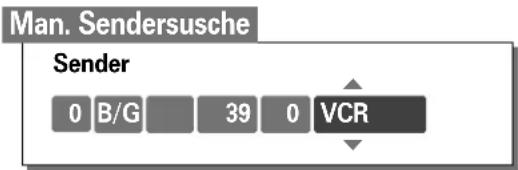 TOSHIBA 61PH18P - Manuelle Sendersuche Fortsetzung Programme ordnen - 2