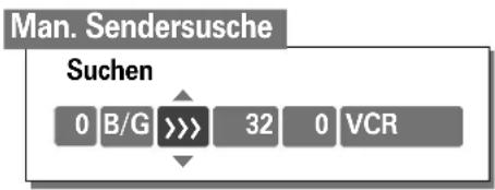 TOSHIBA 50PH18P - Manuelle Sendersuche Fortsetzung Programme ordnen - 1
