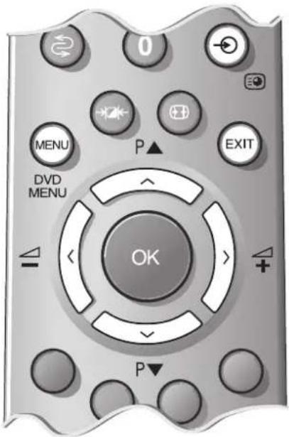 TOSHIBA 43VJ13P - AV-Anschlüsse und Wahl der Eingänge - 1