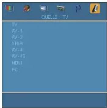 TOSHIBA 27WL65P - Auswählen der Programmpositionen - 1