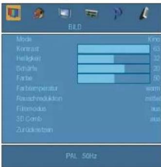 TOSHIBA 27WL65P - Bildmodus - 1