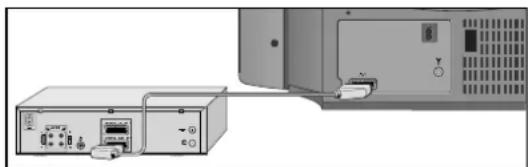 TOSHIBA 28N04D - ☐ Videorecorder oder SET-TOP-Box an Buchse »AV 1« anschließen - 1