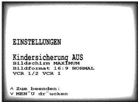 PHILIPS Blackline 21PV330 - Die Umschaltung der Fernbedienungsbefehle - 1