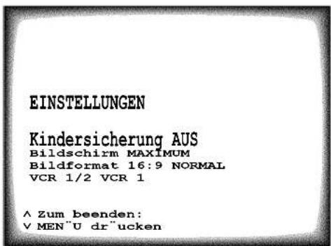 PHILIPS Blackline 21PV330 - Umschalten auf 16:9 Bildformat - 1