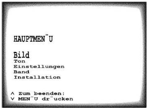 PHILIPS Blackline 21PV330 - Einstellen der Sprache - 1