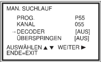 PHILIPS 14PV203-01 - Manuelle TV-Kanal-Suche - 1