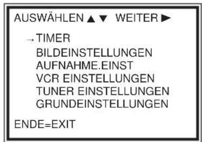 PHILIPS 14PV111-01 - Navigation im Bildschirm-Menü - 1