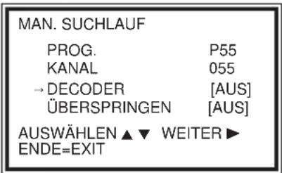 PHILIPS 14PV112 - Manuelle TV-Kanal-Suche - 1