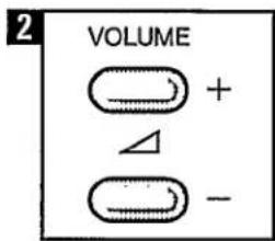 PHILIPS 25CE6578 - Operating the TV without remote control - 2