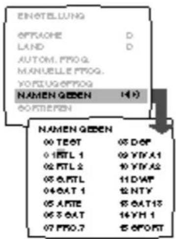 PHILIPS 21PT5322 - Zum Verlassen des Menüs: - 1