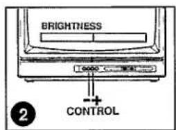 PHILIPS 21GR1251 - TV Fernsehsender mit den Gerätetasten wählen - 2