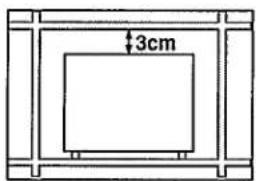 PHILIPS 21GR1251 - Aufstellen des Fernsehgeräts - 1