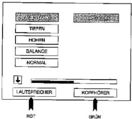 SHARP 28JW-74E - Menü TON-EINSTELLUNGEN - 2