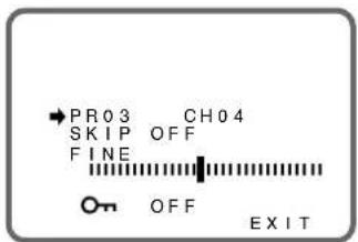 SHARP 15FJ25S - Skip Einstellung - 4