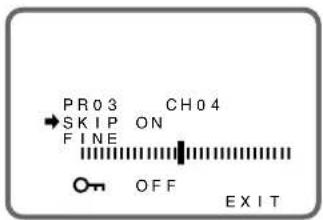 SHARP 15FJ25S - Skip Einstellung - 5