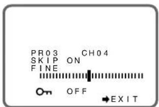 SHARP 15FJ25S - Skip Einstellung - 6