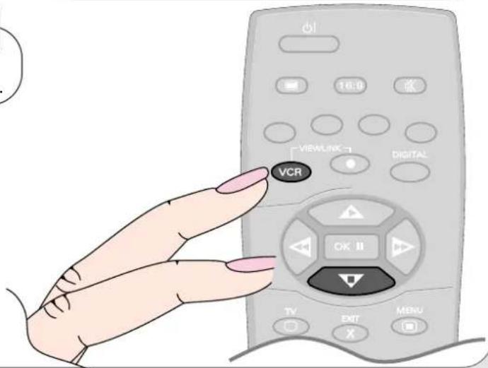 VCR VIEWLINK DIGITAL OK II TV EXIT MENU