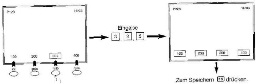 SHARP 54DS02S - a) Betrieb des Seitenspeichers - 1